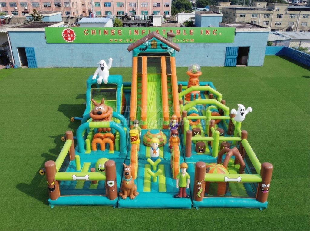 GF3-975 Scooby-Doo Theme Inflatable Playground