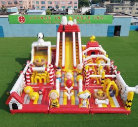 GF3-977 Snoopy Theme Inflatable Playground