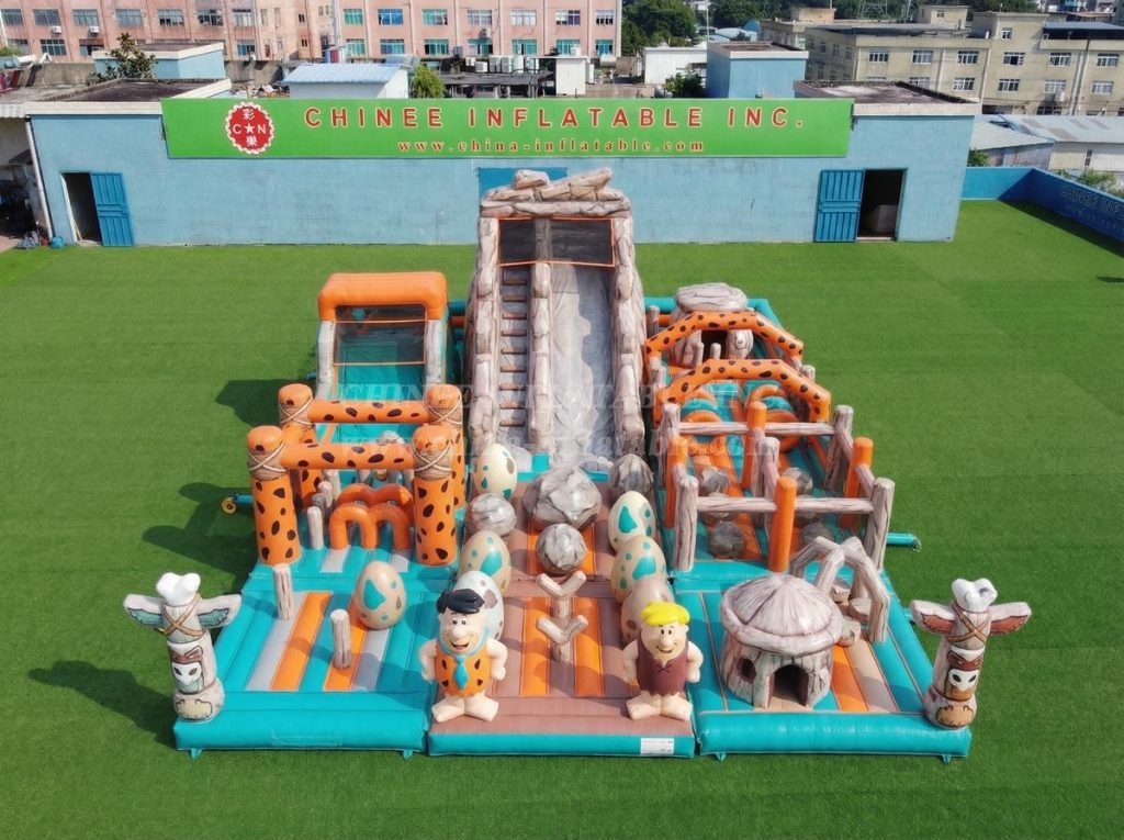 GF3-986 The Flintstones Theme Inflatable Playground