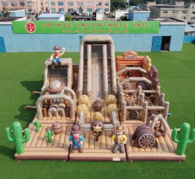 GF3-991 Wild West Theme Inflatable Playground
