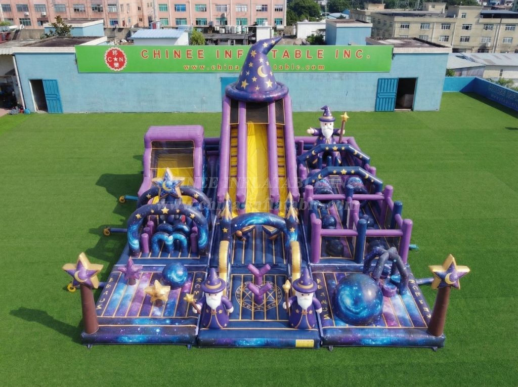GF3-992 Wizard Theme Inflatable Playground
