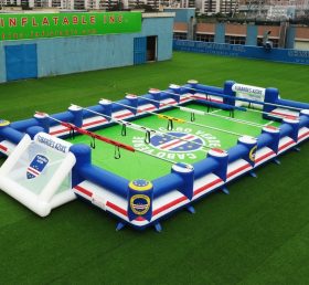 T11-952G Cape Verde Theme Inflatable Human Soccer Field