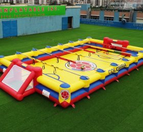 T11-952H Colombia Theme Inflatable Human Soccer Field