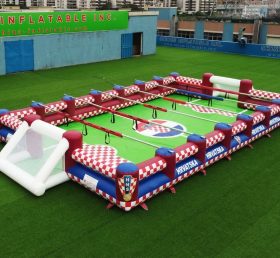 T11-952I Croatia Theme Inflatable Human Soccer Field