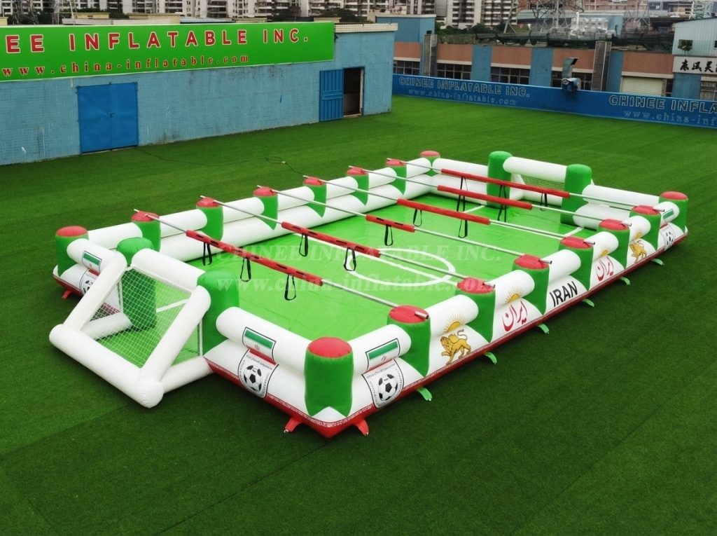 T11-952P Iran Theme Inflatable Human Soccer Field