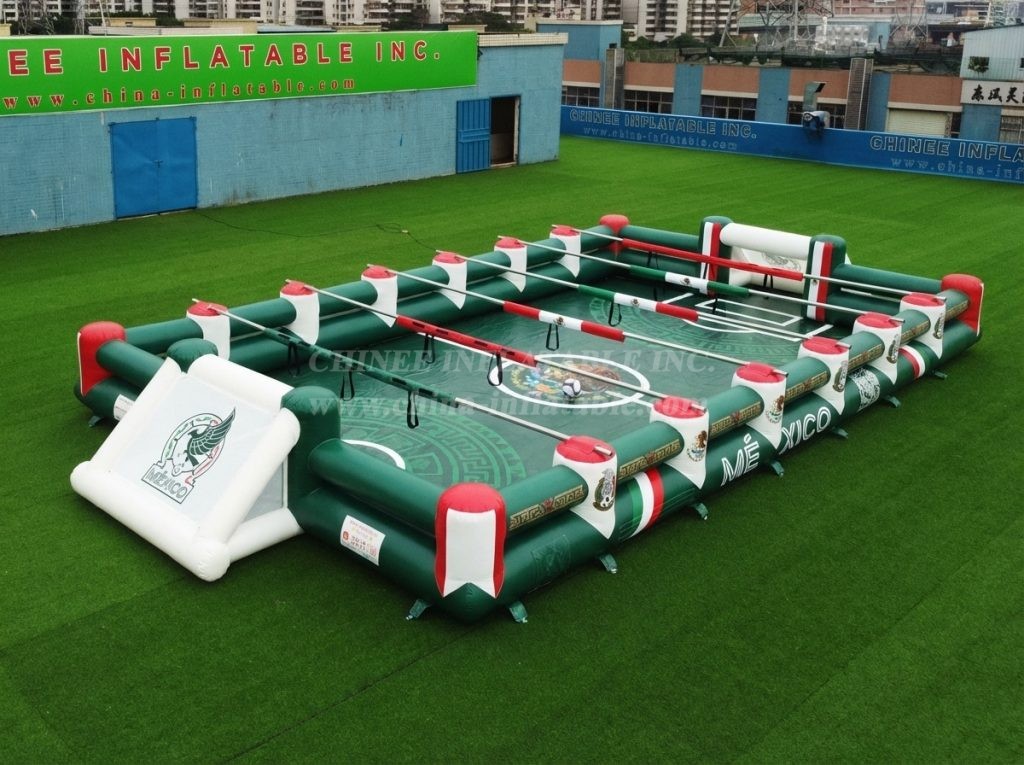 T11-952R Mexico Theme Inflatable Human Soccer Field