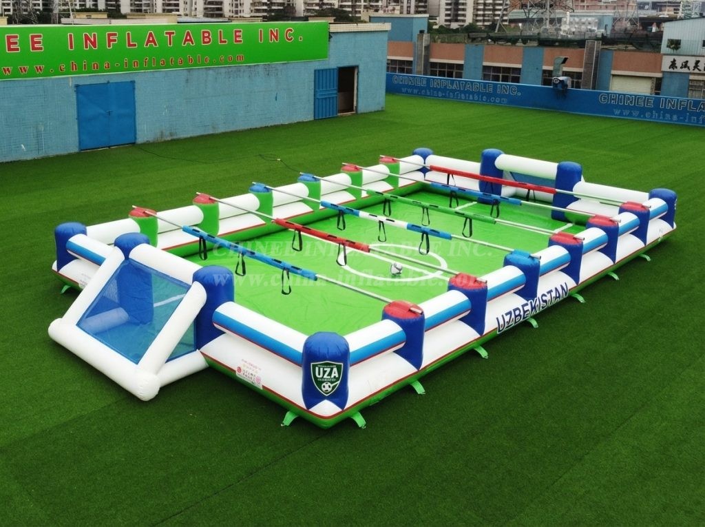 T11-952AH Uzbekistan Theme Inflatable Human Soccer Field