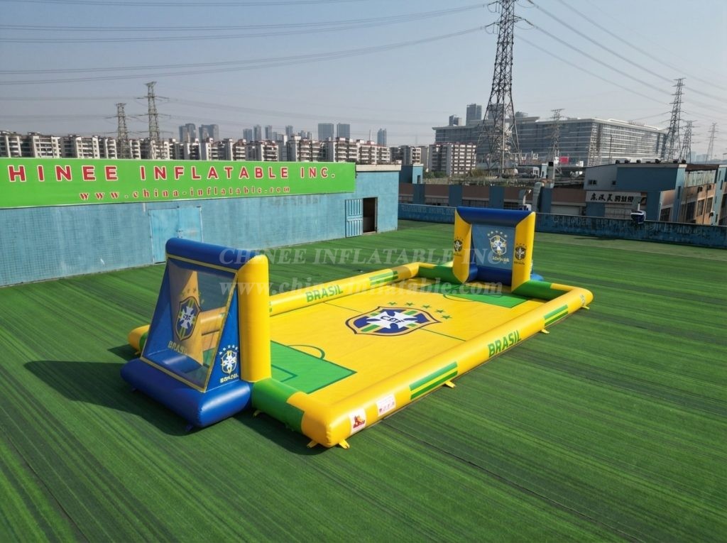 T11-779H Brazil Theme Inflatable Football Field