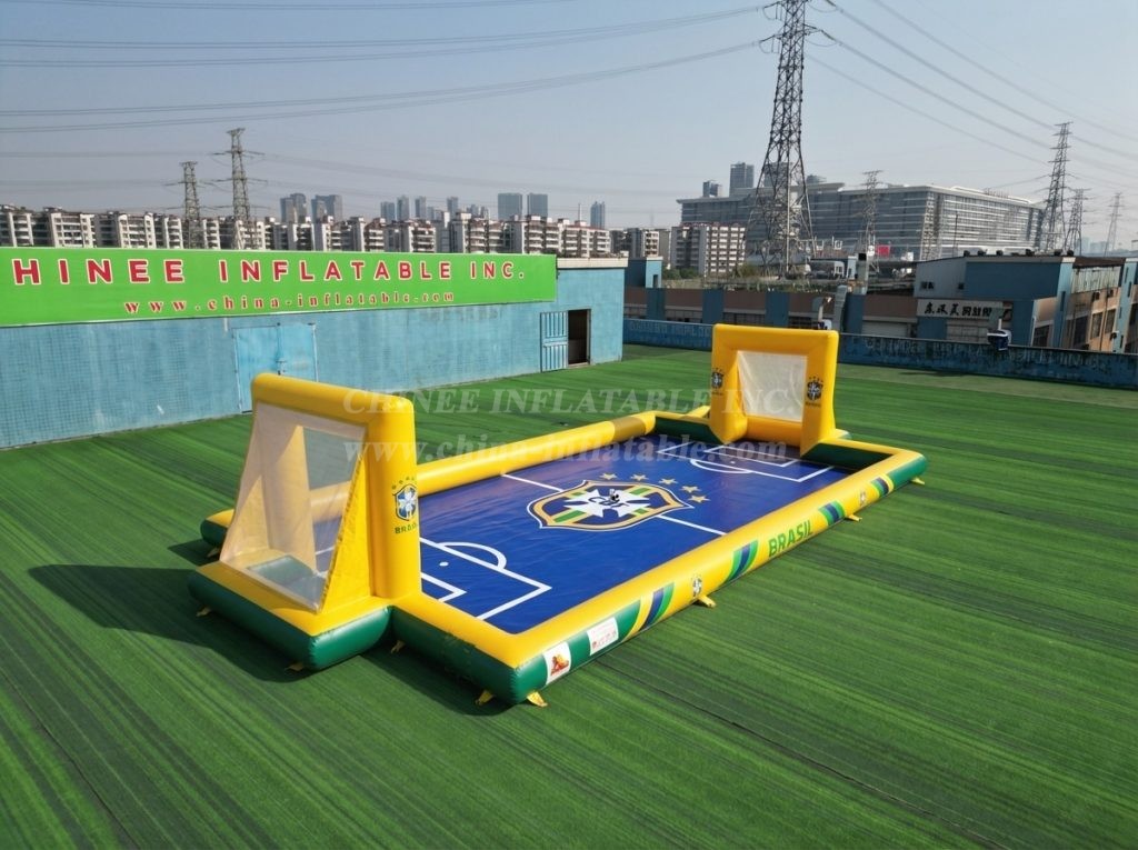 T11-779I Brazil Theme Inflatable Football Field