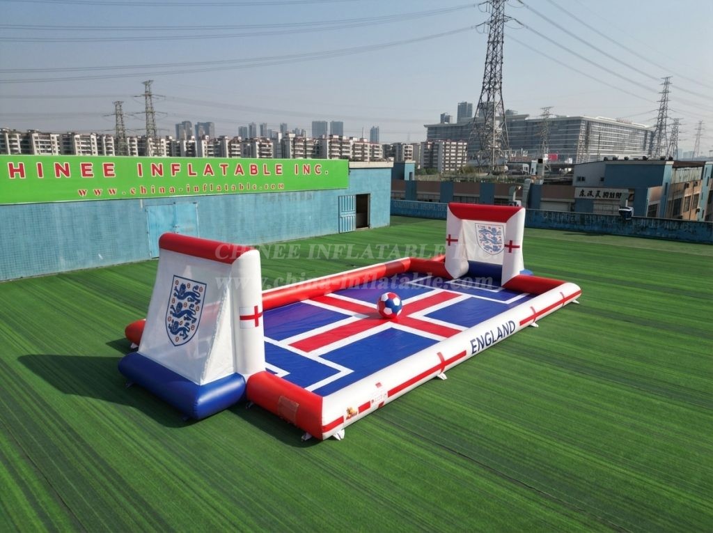T11-779W England Theme Inflatable Football Field