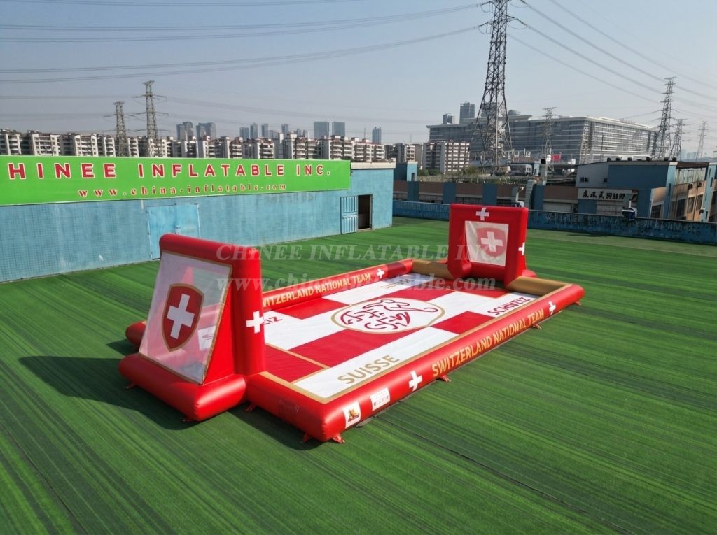 T11-779BJ Switzerland Theme Inflatable Football Field