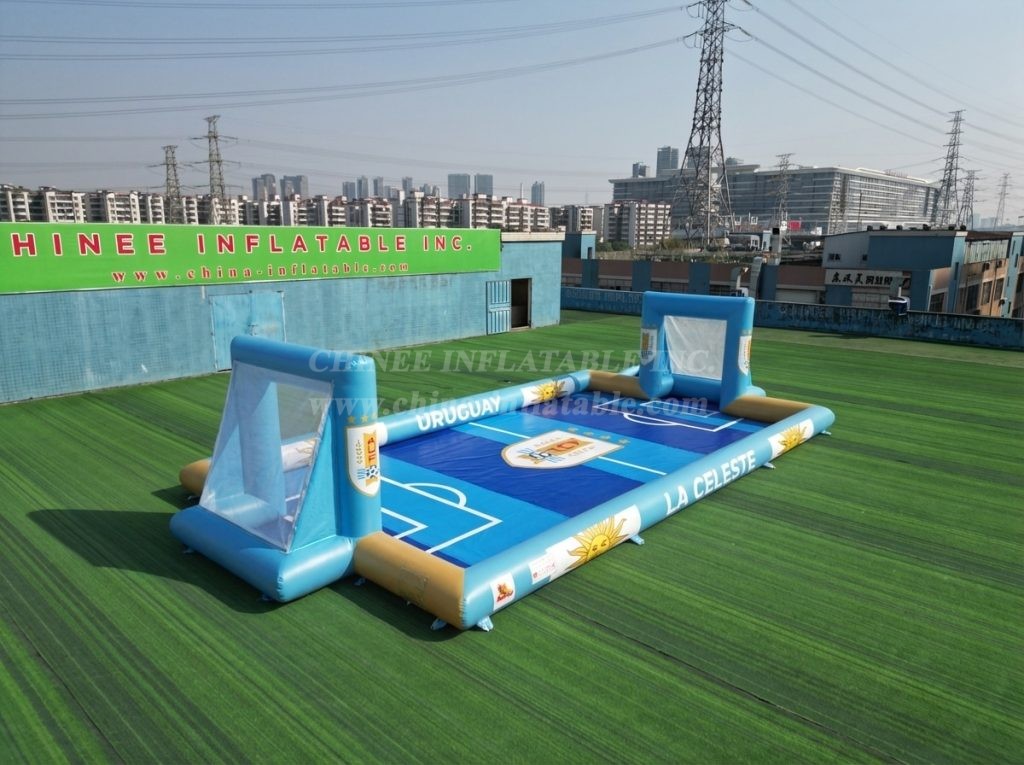 T11-779BP Uruguay Theme Inflatable Football Field