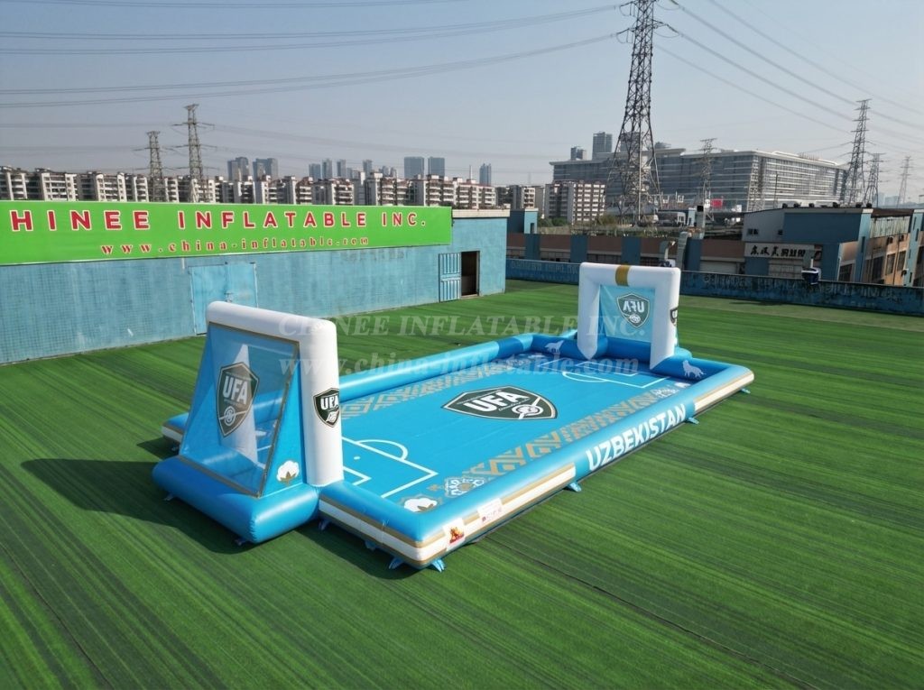 T11-779BS Uzbekistan Theme Inflatable Football Field