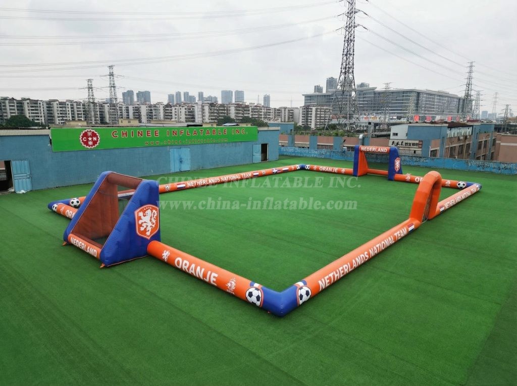 T11-926BNL Netherlands Theme Large Inflatable Soccer Field