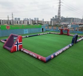 T11-926BNO Norway Theme Large Inflatable Soccer Field