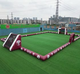 T11-926BQA Qatar Theme Large Inflatable Soccer Field