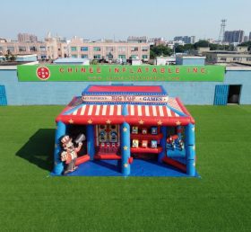T11-7306 Interactive Inflatable Circus Midway Game Center