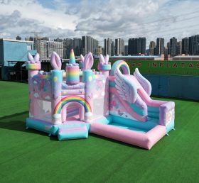 T2-8813 My Little Pony Theme Bouncy Castle with Slide & Pool