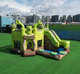 T2-8831 Shrek Theme Bouncy Castle with Slide & Pool