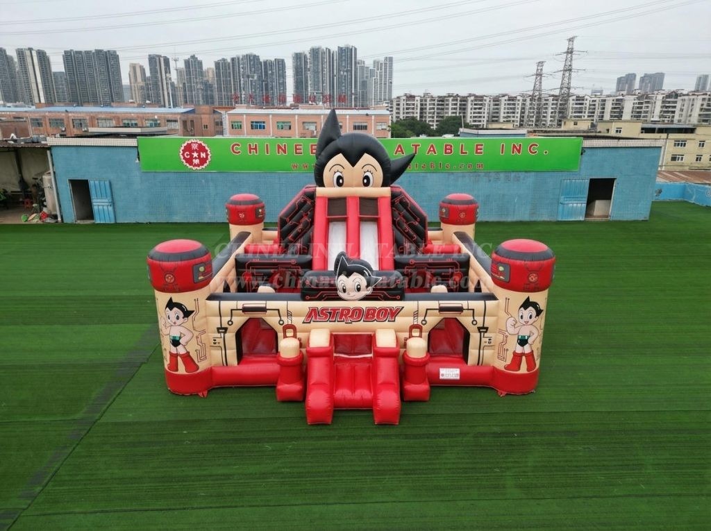 T5-3141 Astro Boy Theme Inflatable Castle