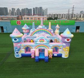 T5-3157 Care Bears Theme Inflatable Castle