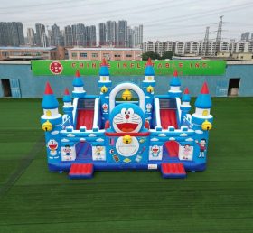 T5-3163 Doraemon Theme Inflatable Castle