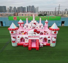 T5-3169 Hello Kitty Theme Inflatable Castle