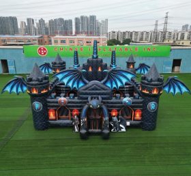 T5-3170 How To Train Your Dragon Theme Inflatable Castle