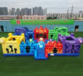 T5-3171 Inside Out Theme Inflatable Castle