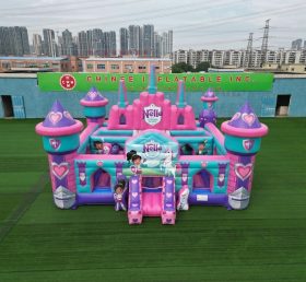 T5-3186 Nella Knight Theme Inflatable Castle