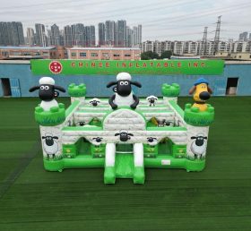 T5-3203 Shaun The Sheep Theme Inflatable Castle