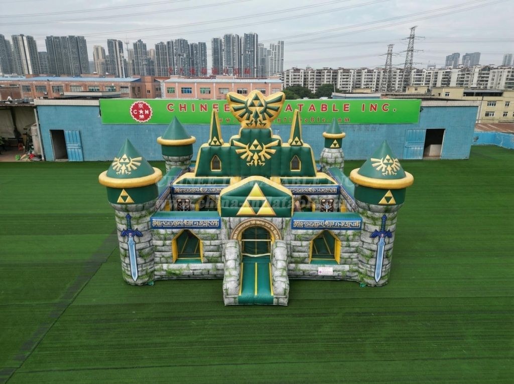 T5-3219 The Legend Of Zelda Theme Inflatable Castle