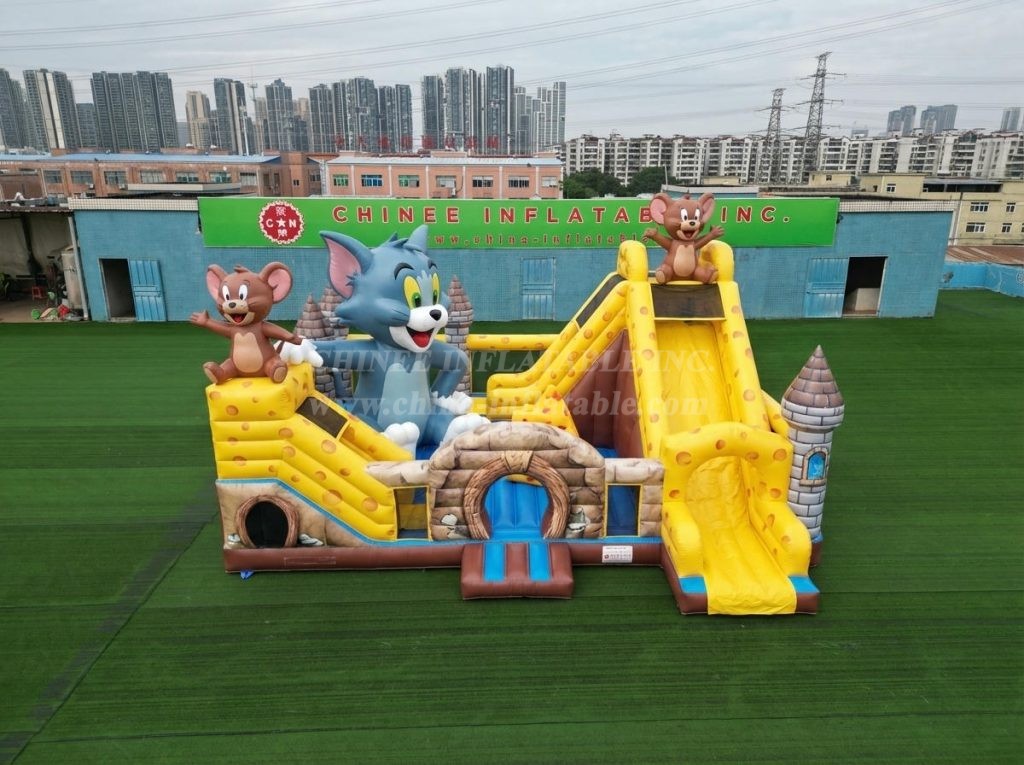 T5-3227 Tom And Jerry Theme Inflatable Castle