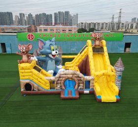 T5-3227 Tom And Jerry Theme Inflatable Castle