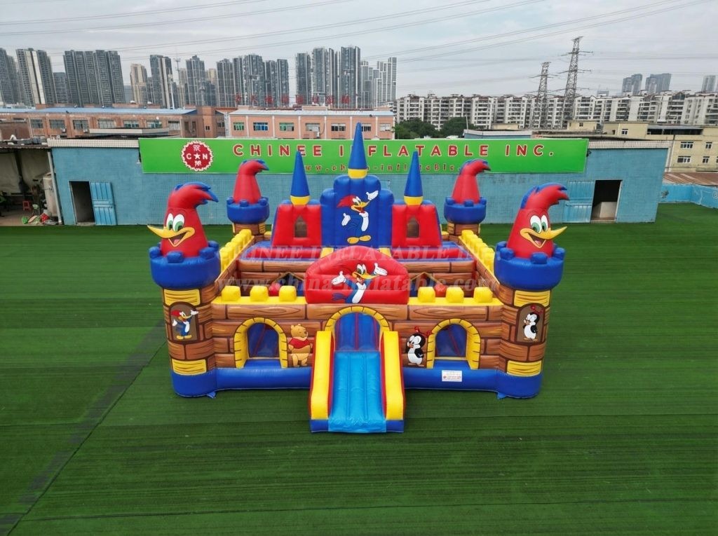 T5-3230 Woody Woodpecker Theme Inflatable Castle