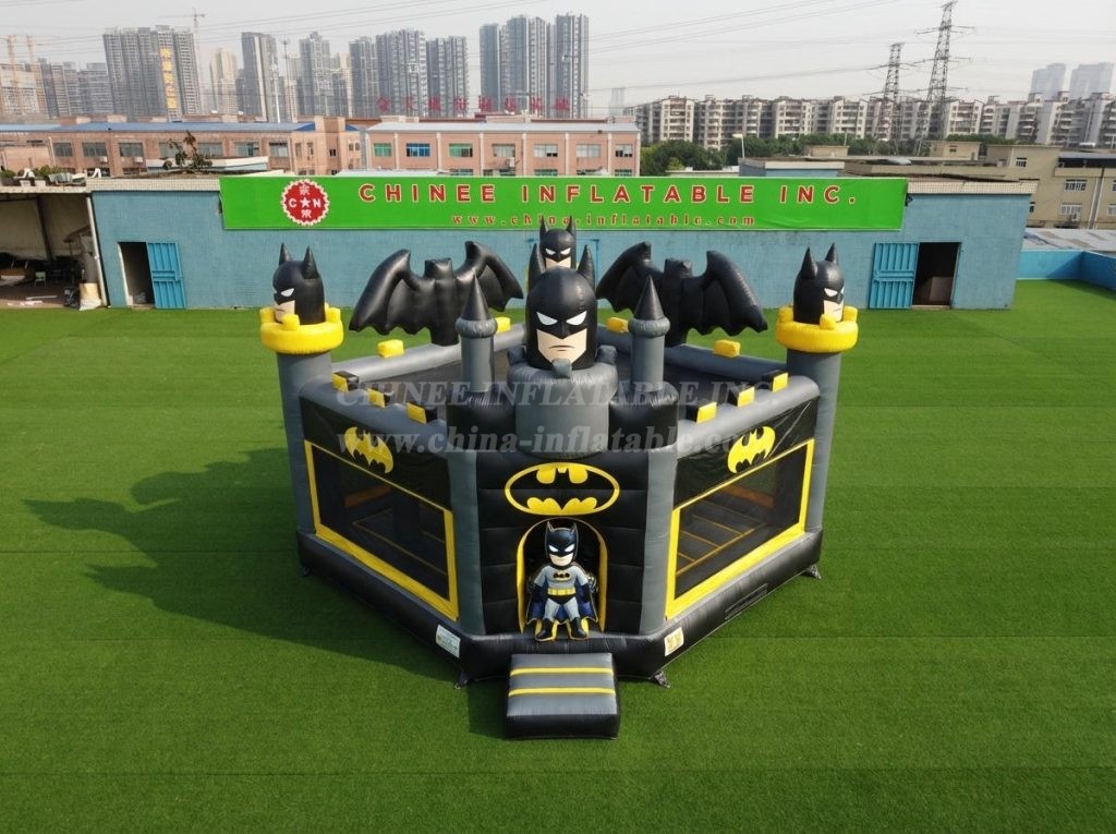 T5-3236 Batman Theme Inflatable Castle