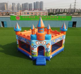 T5-3240 Blippi Wonders Theme Inflatable Castle