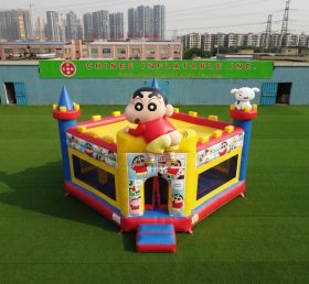 T5-3247 Crayon Shin-chan Theme Inflatable Castle