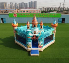 T5-3269 Moana Theme Inflatable Castle