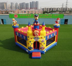 T5-3276 Paw Patrol Theme Inflatable Castle