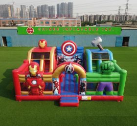 T5-3298 The Avengers Theme Inflatable Castle