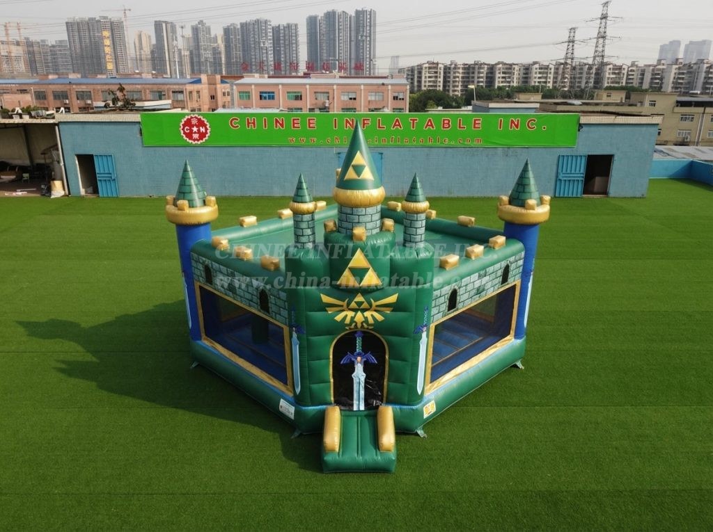 T5-3300 The Legend Of Zelda Theme Inflatable Castle