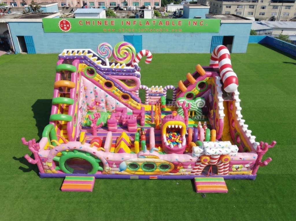 T6-6891 Candy Theme Inflatable Amusement