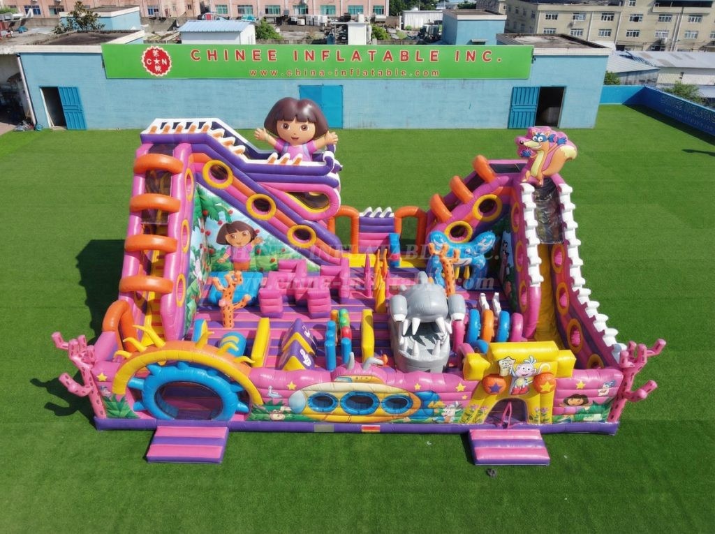 T6-6900 Dora Theme Inflatable Amusement