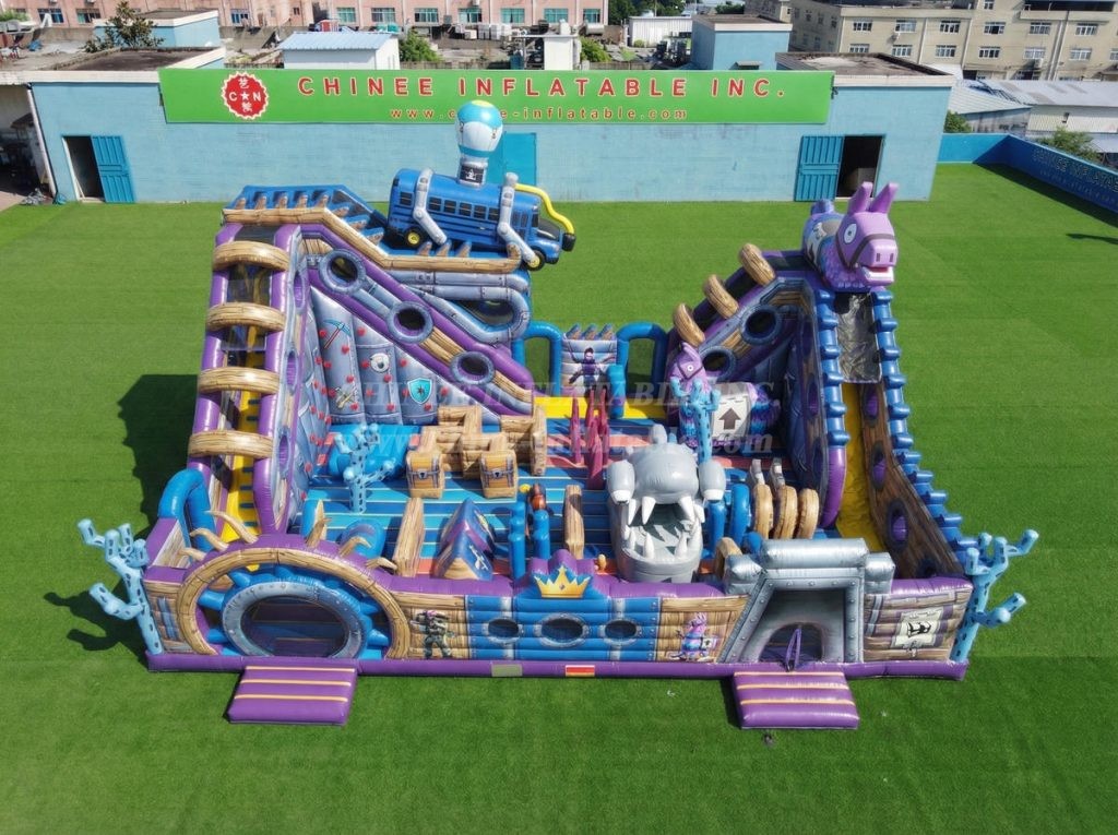 T6-6905 Fortnite Theme Inflatable Amusement