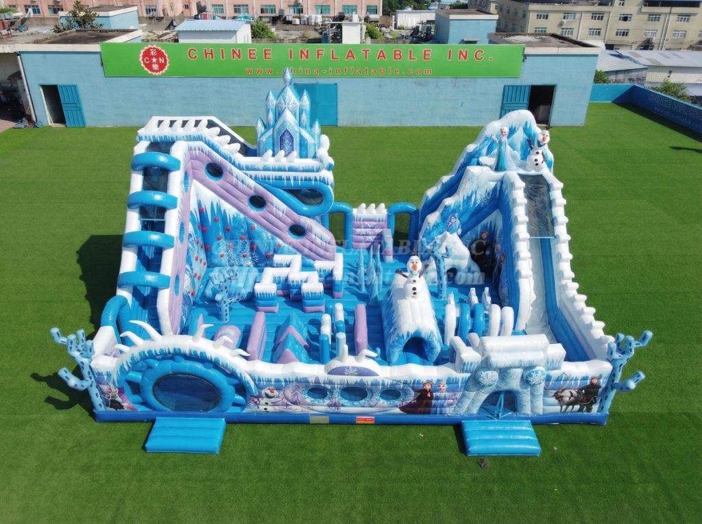 T6-6906 Frozen Theme Inflatable Amusement