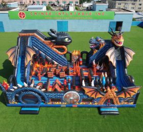 T6-6912 How To Train Your Dragon Theme Inflatable Amusement
