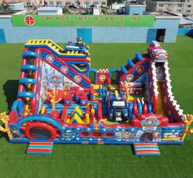 T6-6929 Paw Patrol Theme Inflatable Amusement