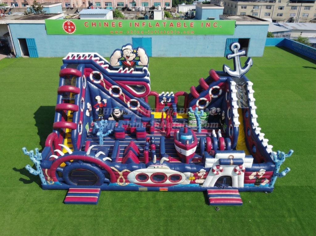 T6-6933 Popeye Theme Inflatable Amusement