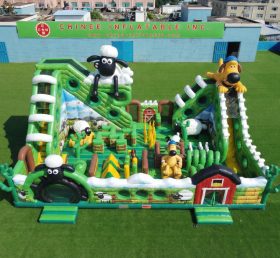 T6-6937 Shaun The Sheep Theme Inflatable Amusement